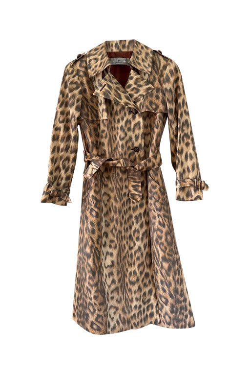 Trench léopard