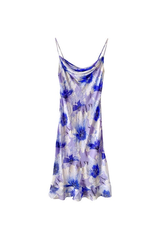 Floral print nightgown