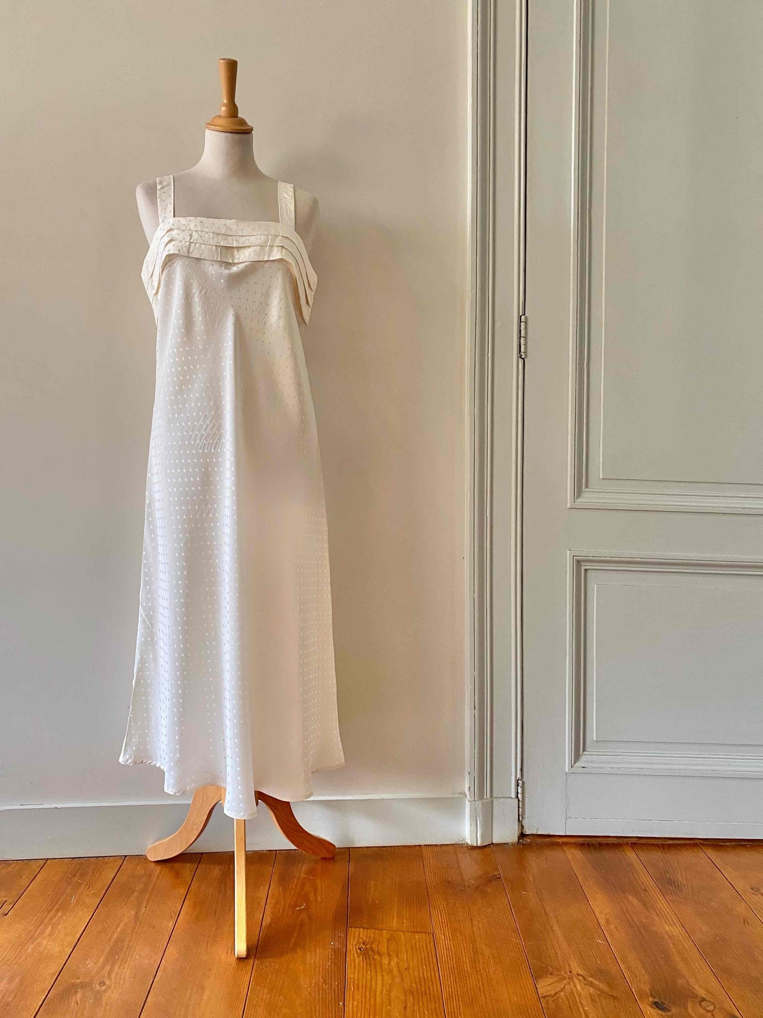 Silk nightgown