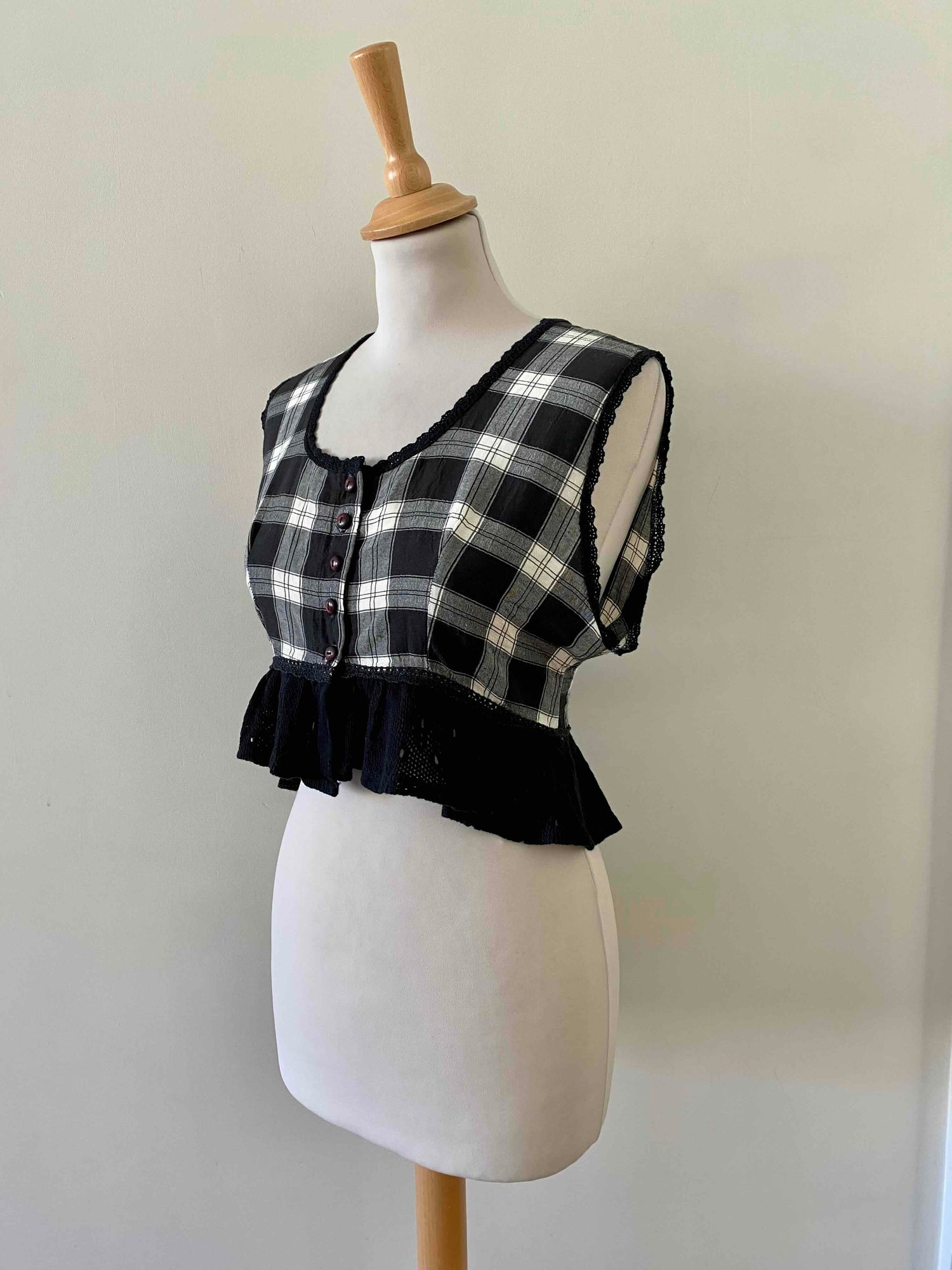 Crop top en coton