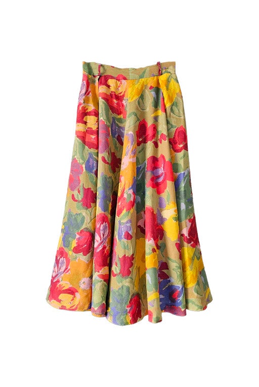Floral skirt