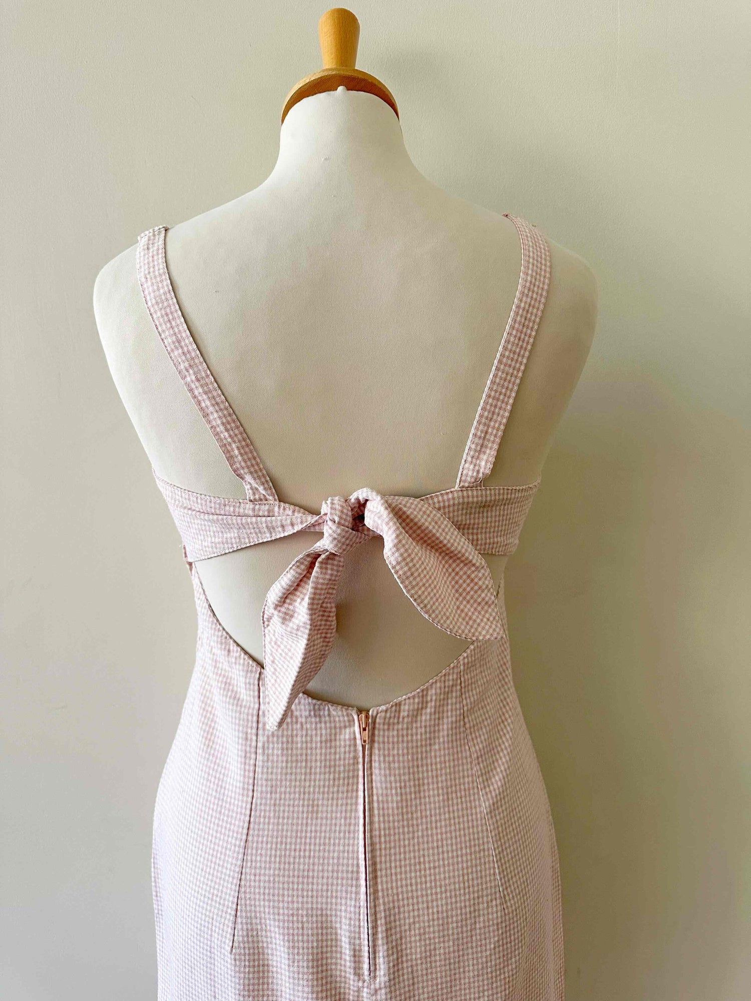 Mini linen dress