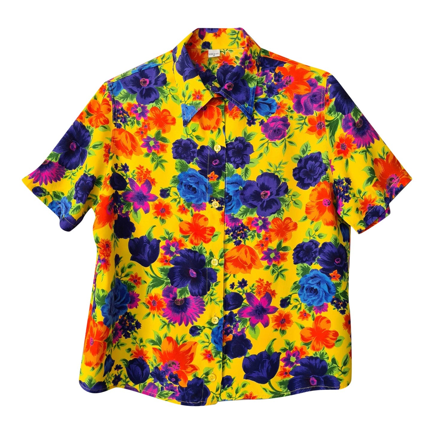 Chemise à fleurs