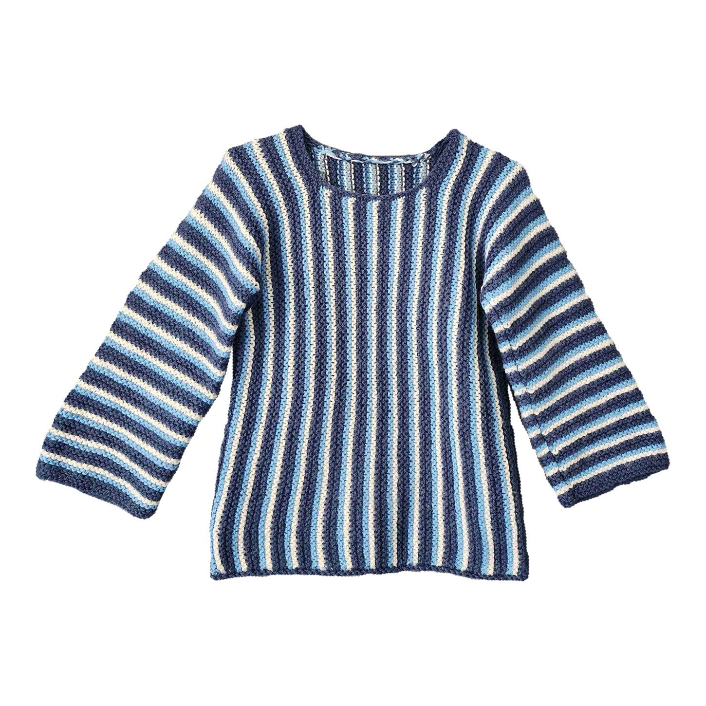 Pull en laine à rayures