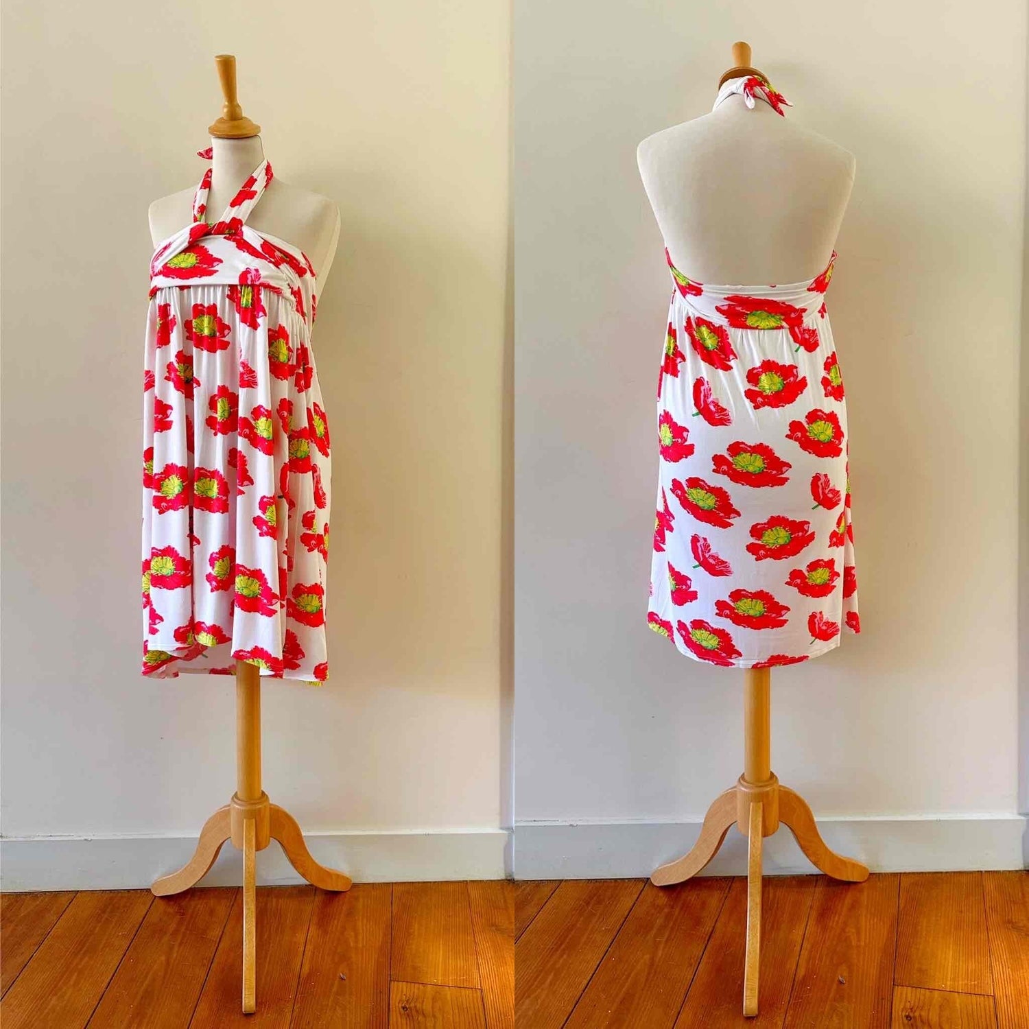 Backless dress