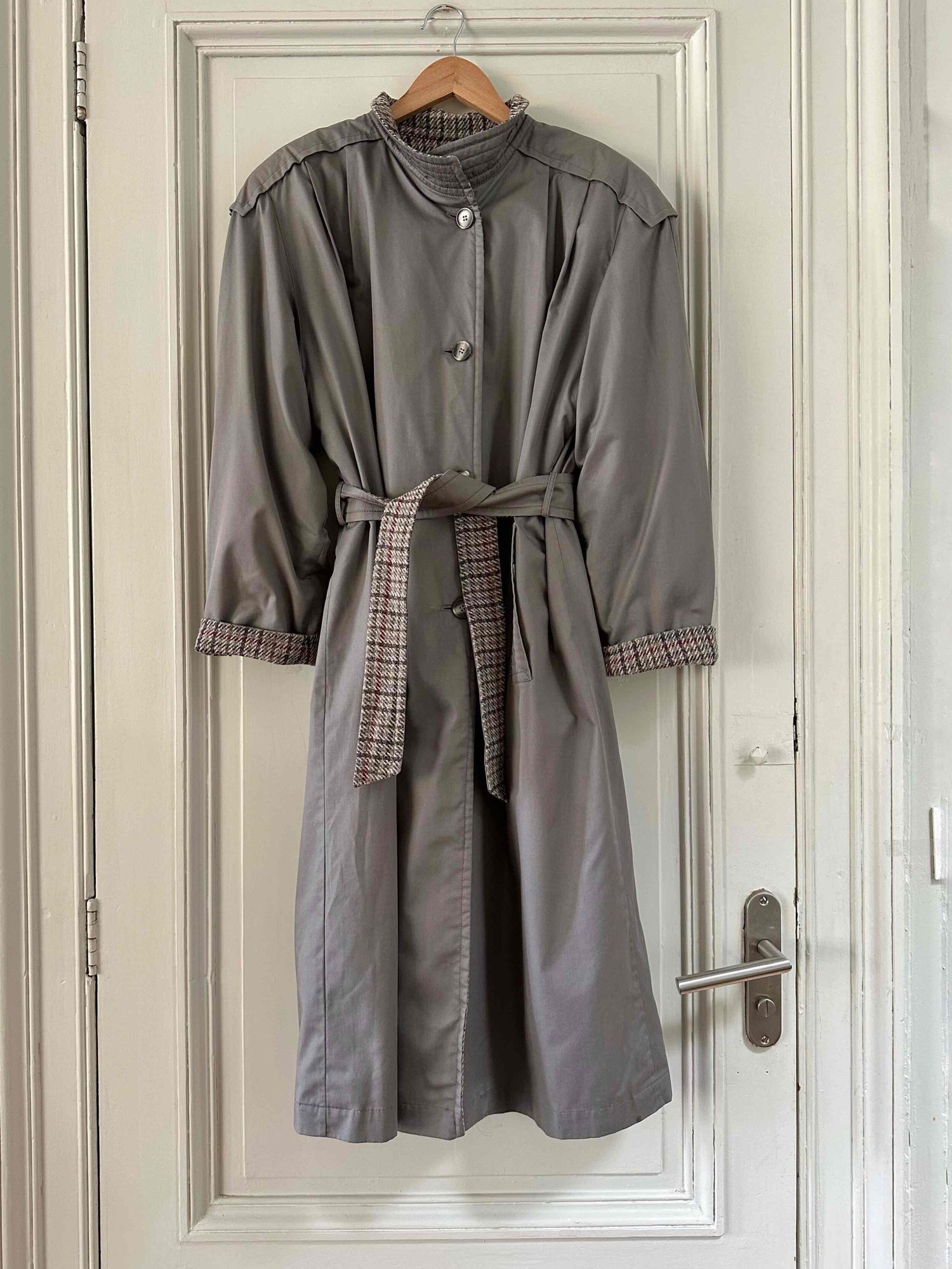 Trench-coat réversible