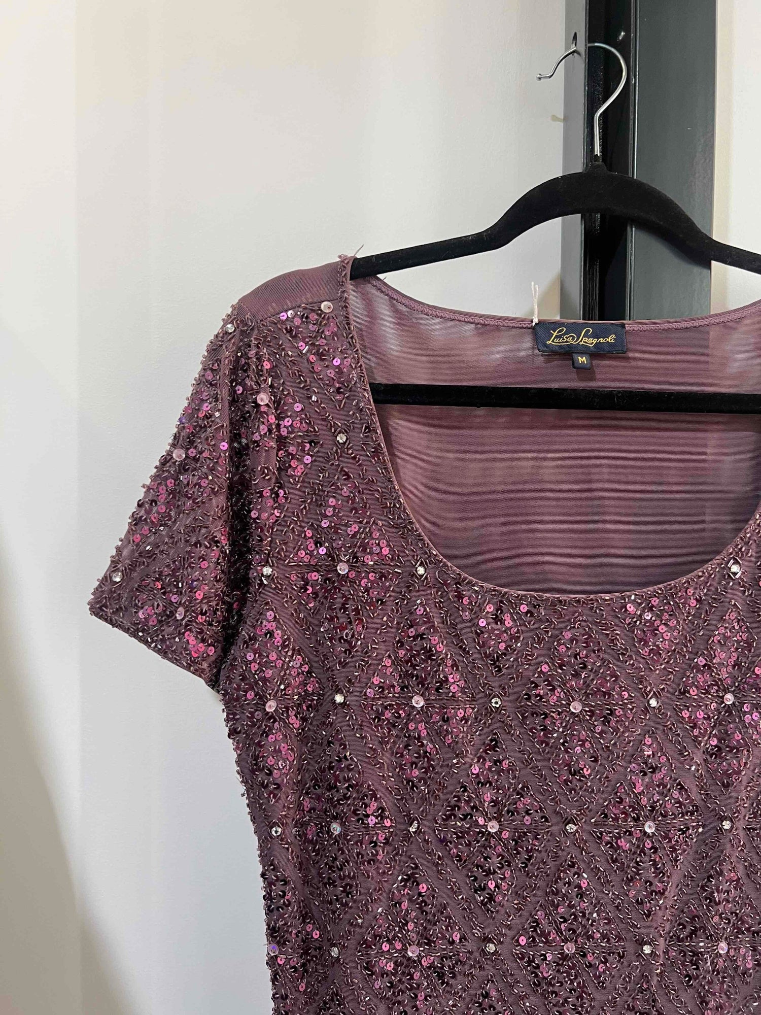 Top à sequins