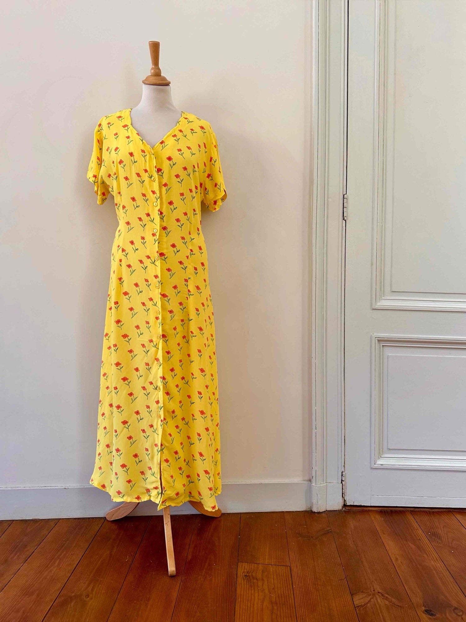 Robe à fleurs
