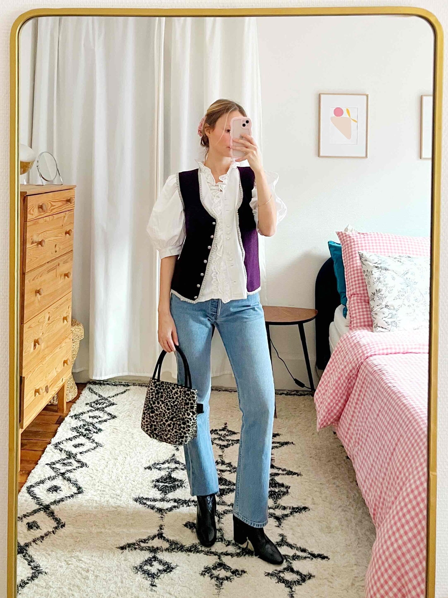 Gilet sans manches en laine