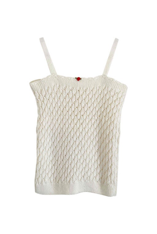 Knitted camisole