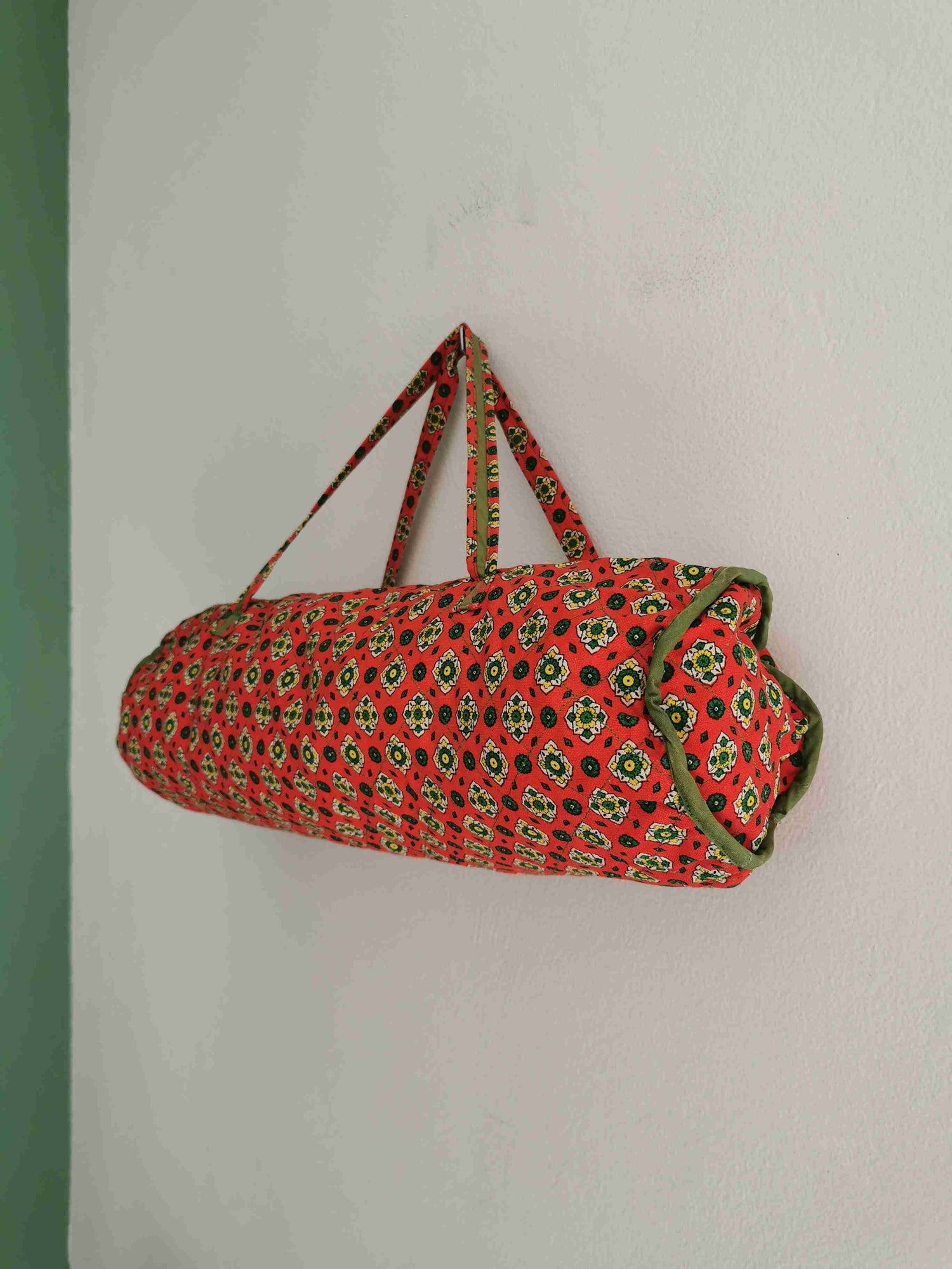 Provençal drawstring bag
