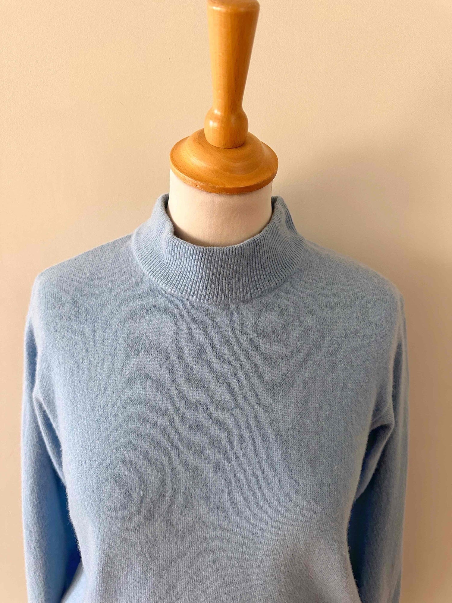 Wool turtleneck sweater