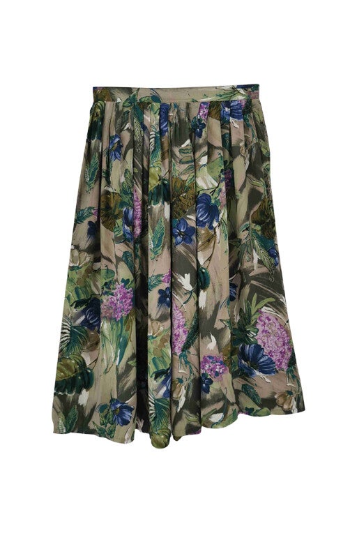 Floral skirt