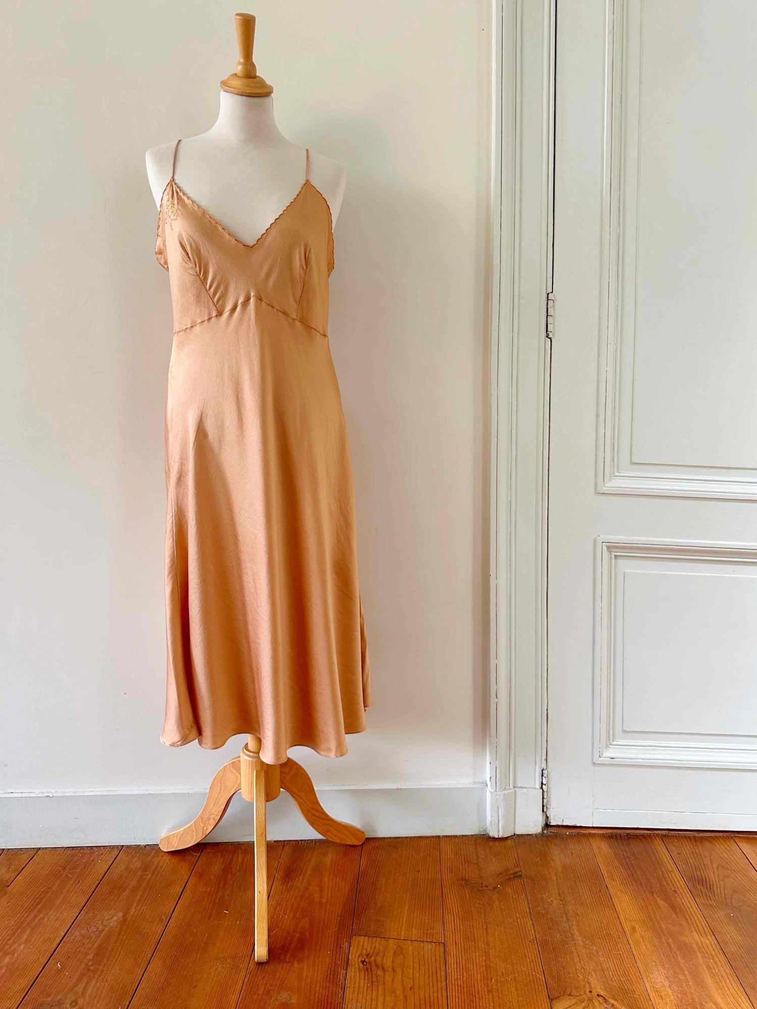 Silk nightgown