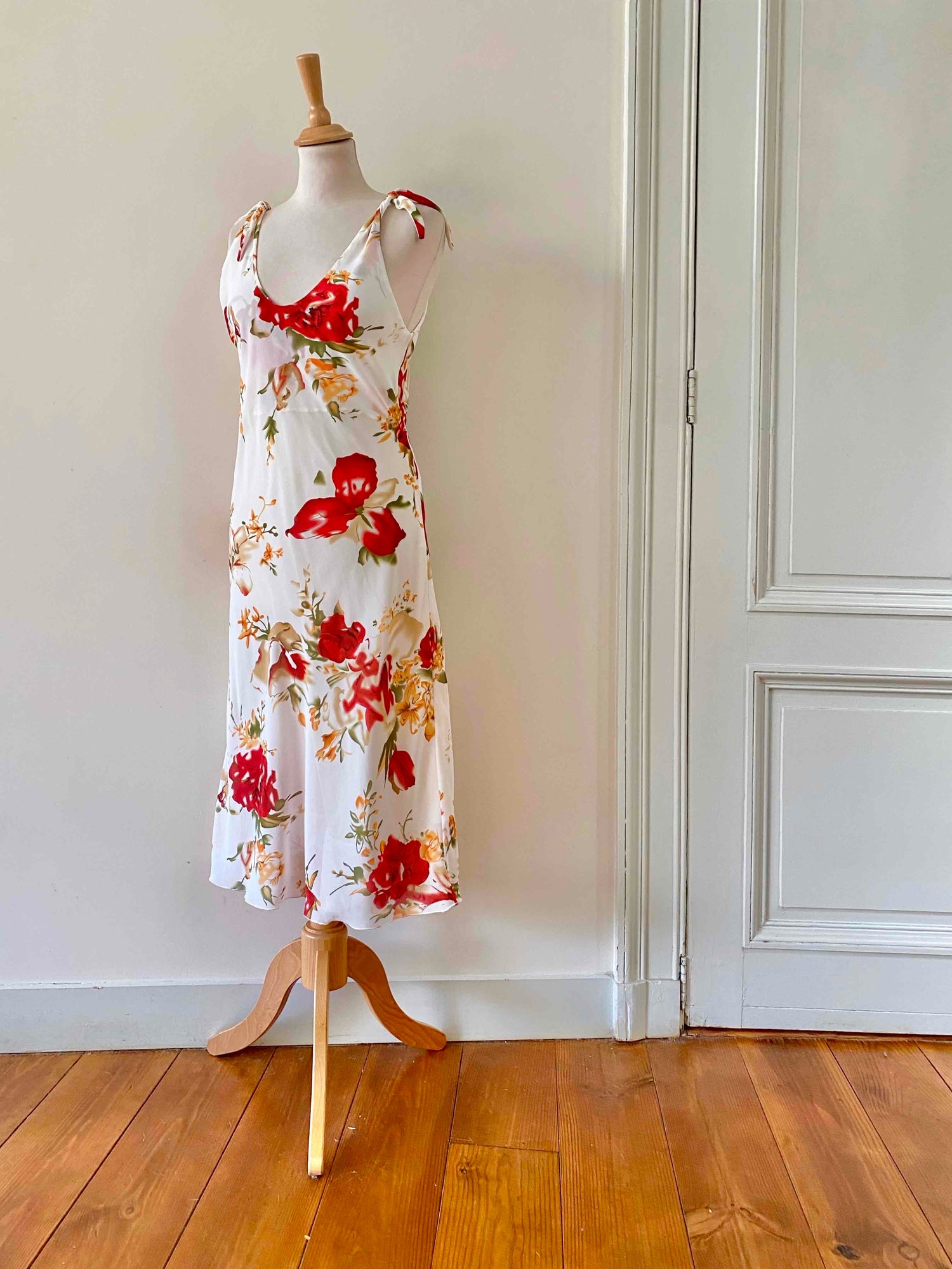 Floral midi dress