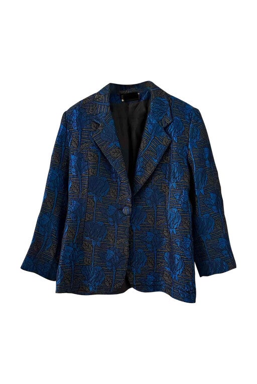 Blazer en jacquard lurex