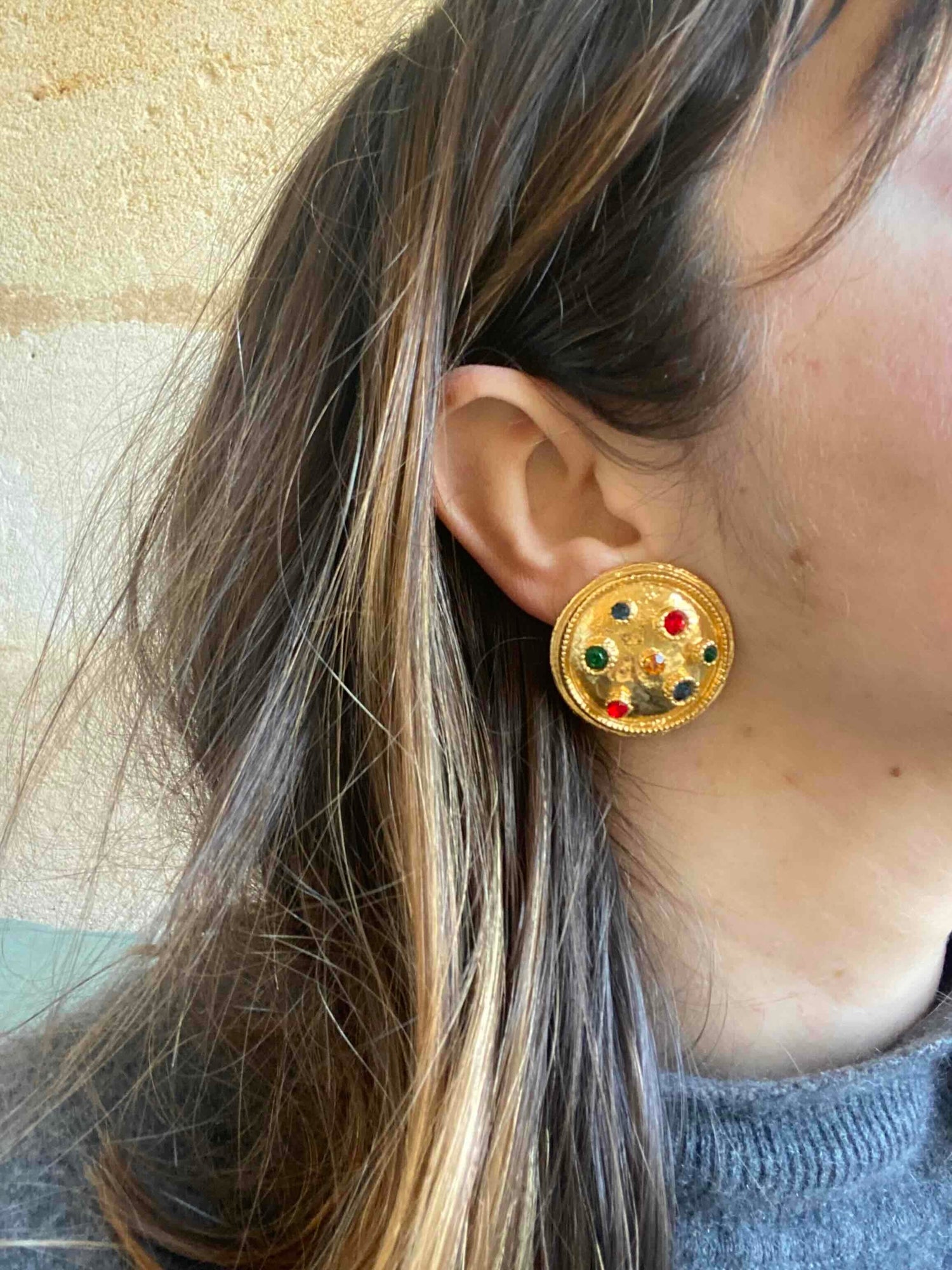 Clip-on earrings
