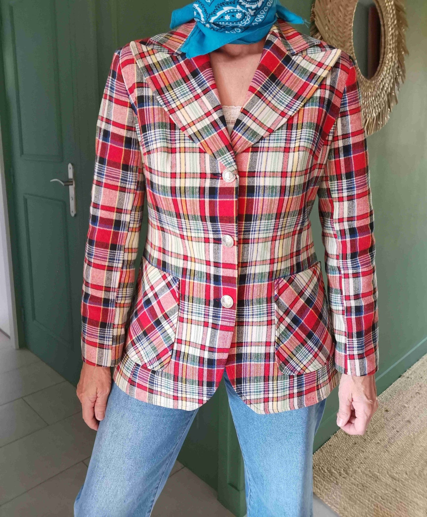 Blazer tartan