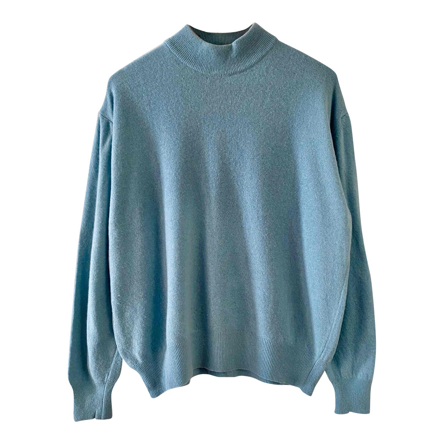 Wool turtleneck sweater