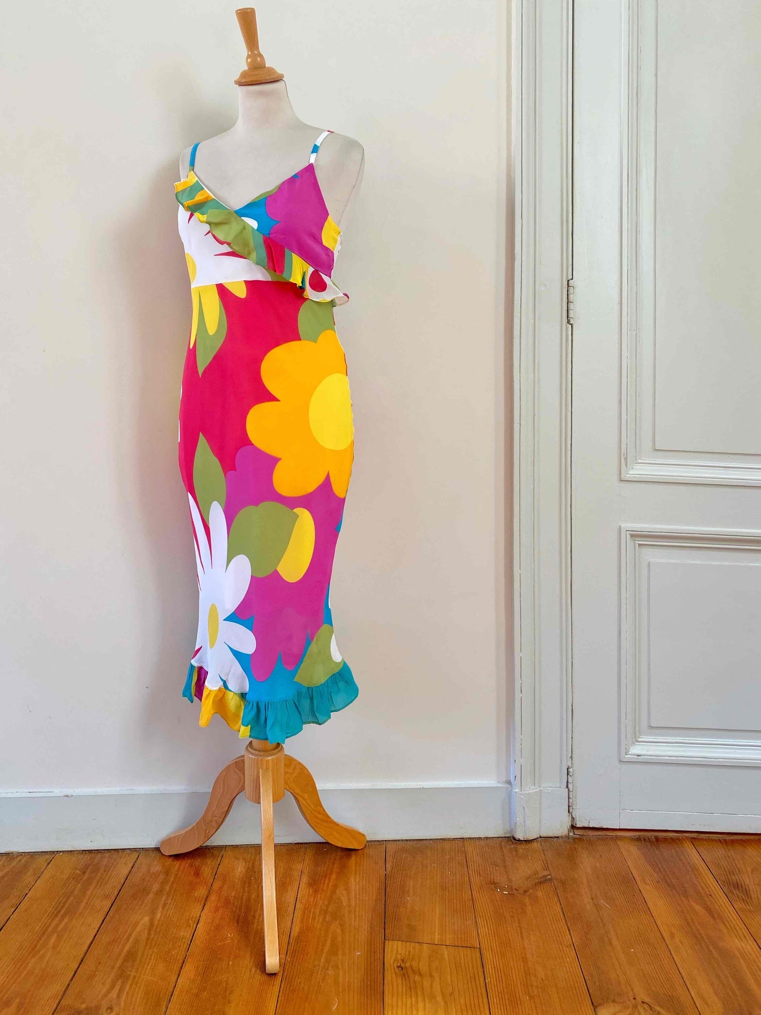 Floral midi dress