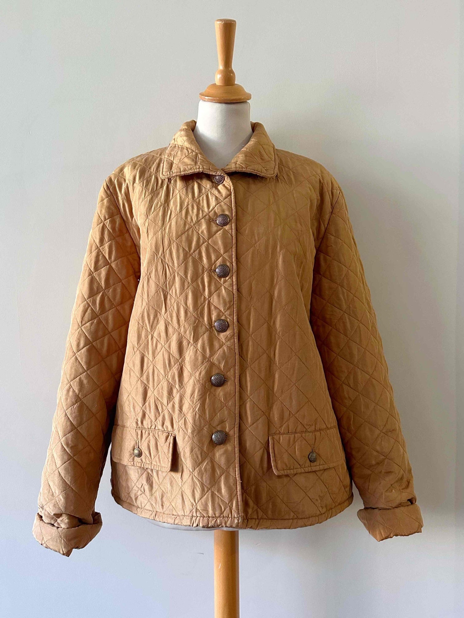 Veste matelassé en soie