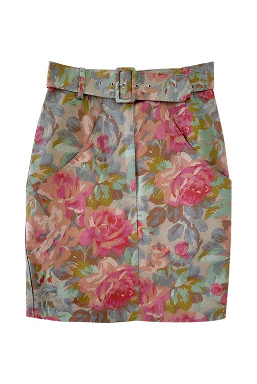 Floral skirt