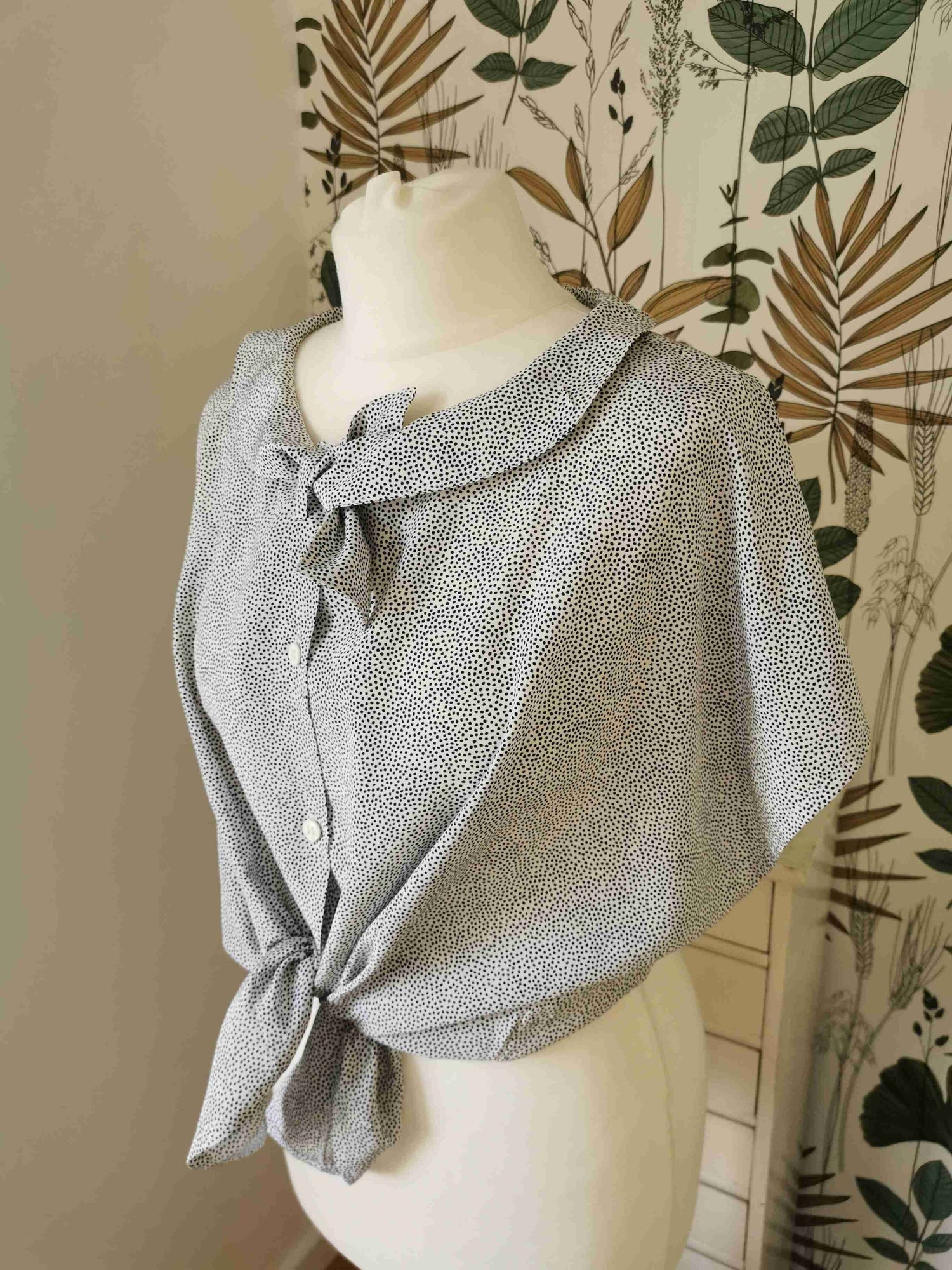 Polka dot top
