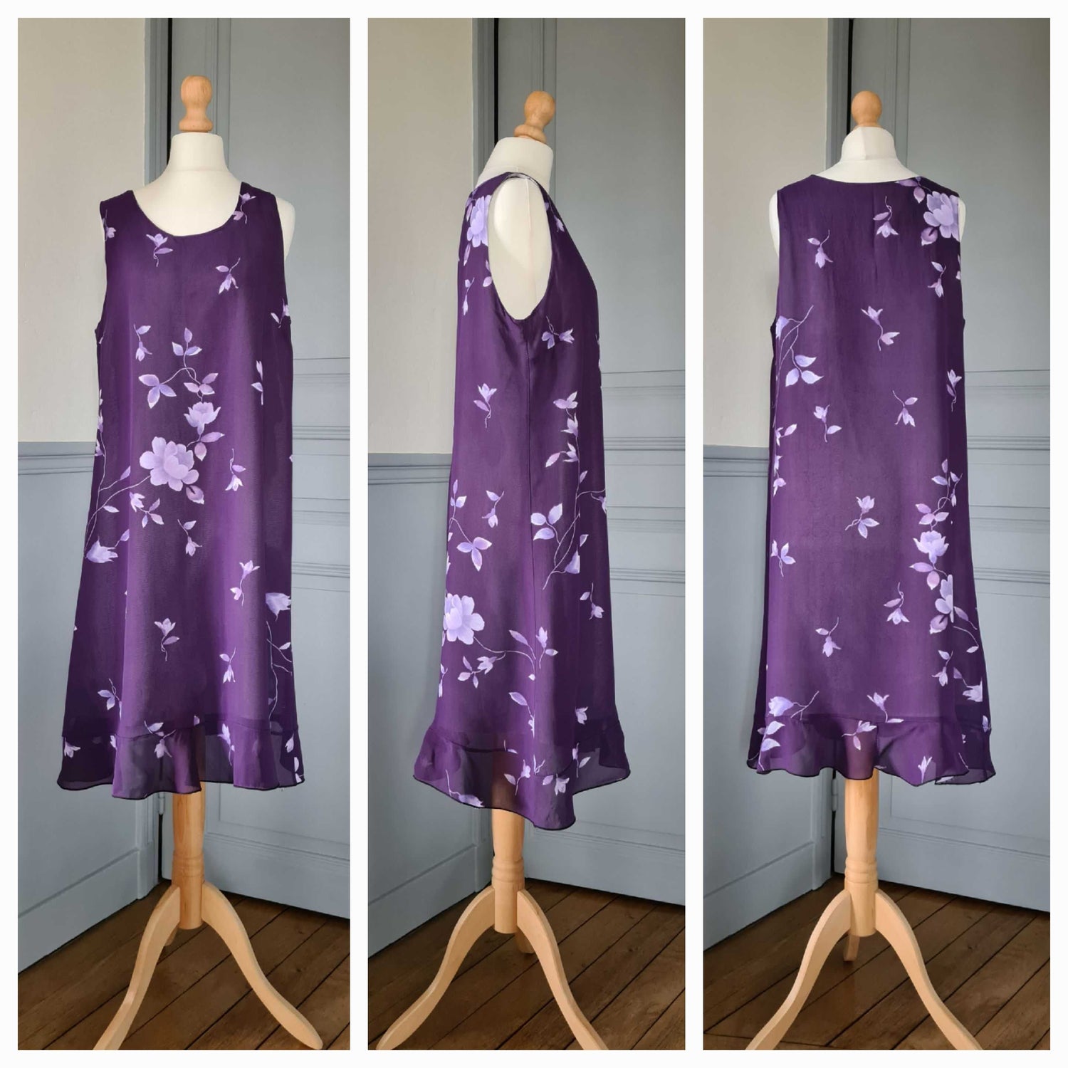 Floral A-line dress