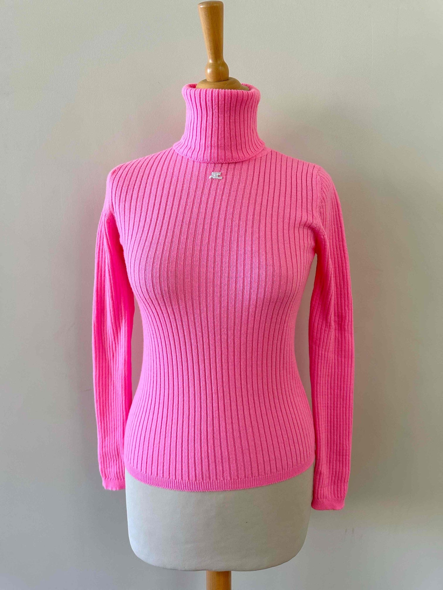 Courrèges turtleneck sweater
