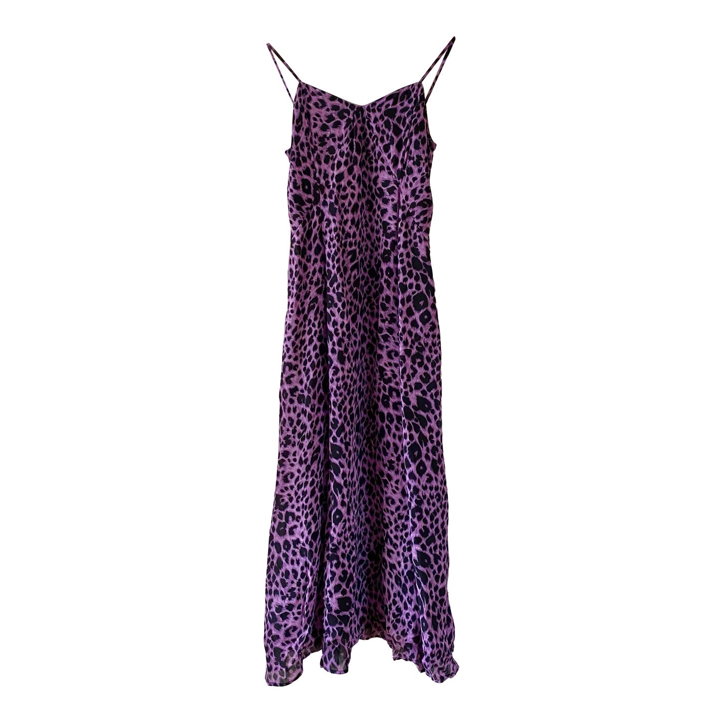 Leopard print maxi dress