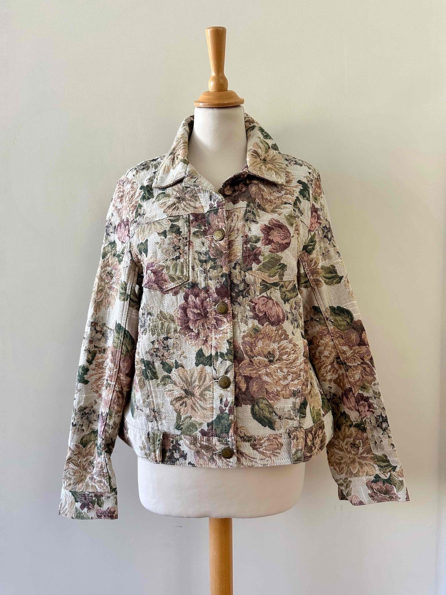 Veste à fleurs
