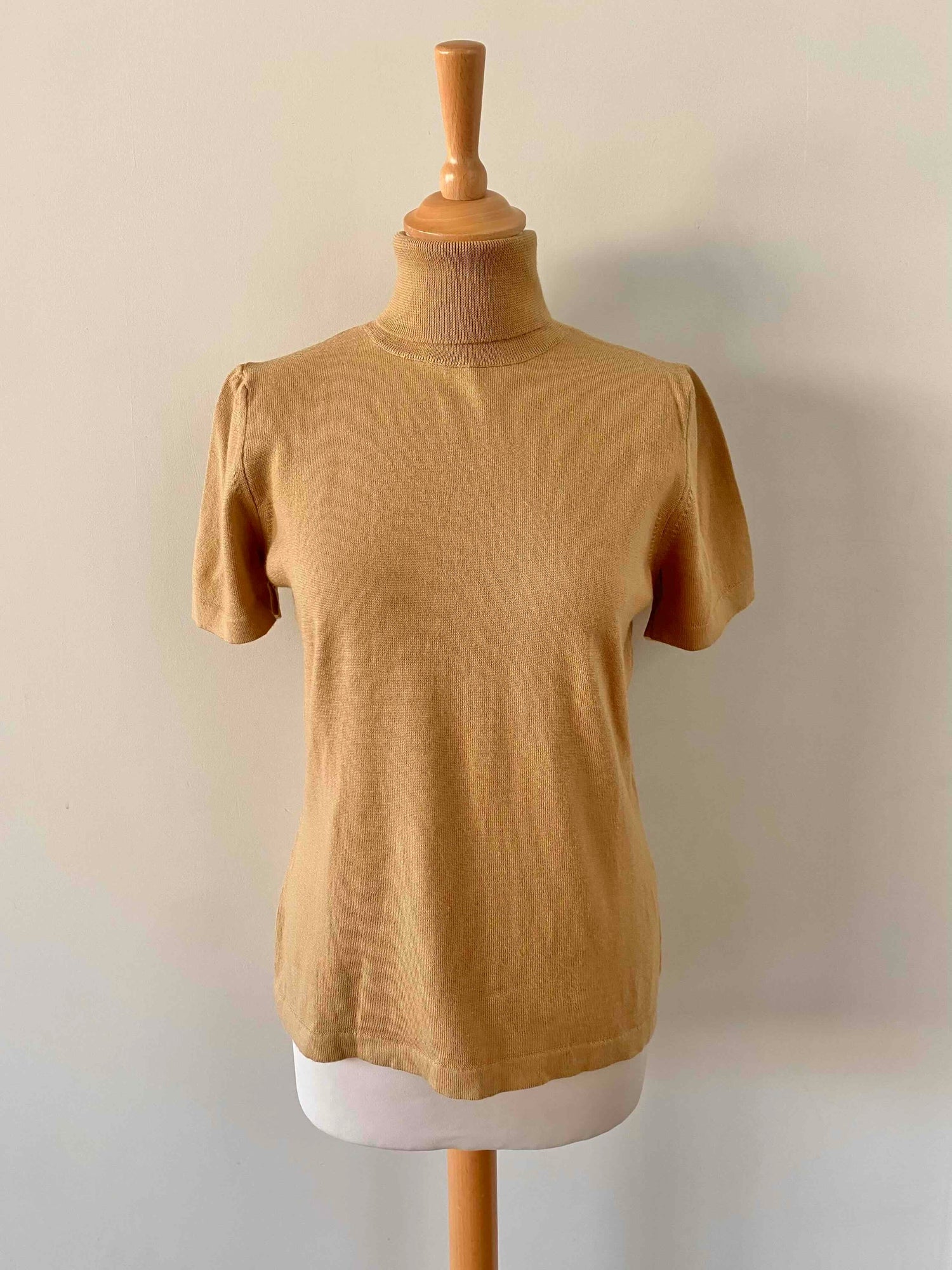 Wool turtleneck sweater