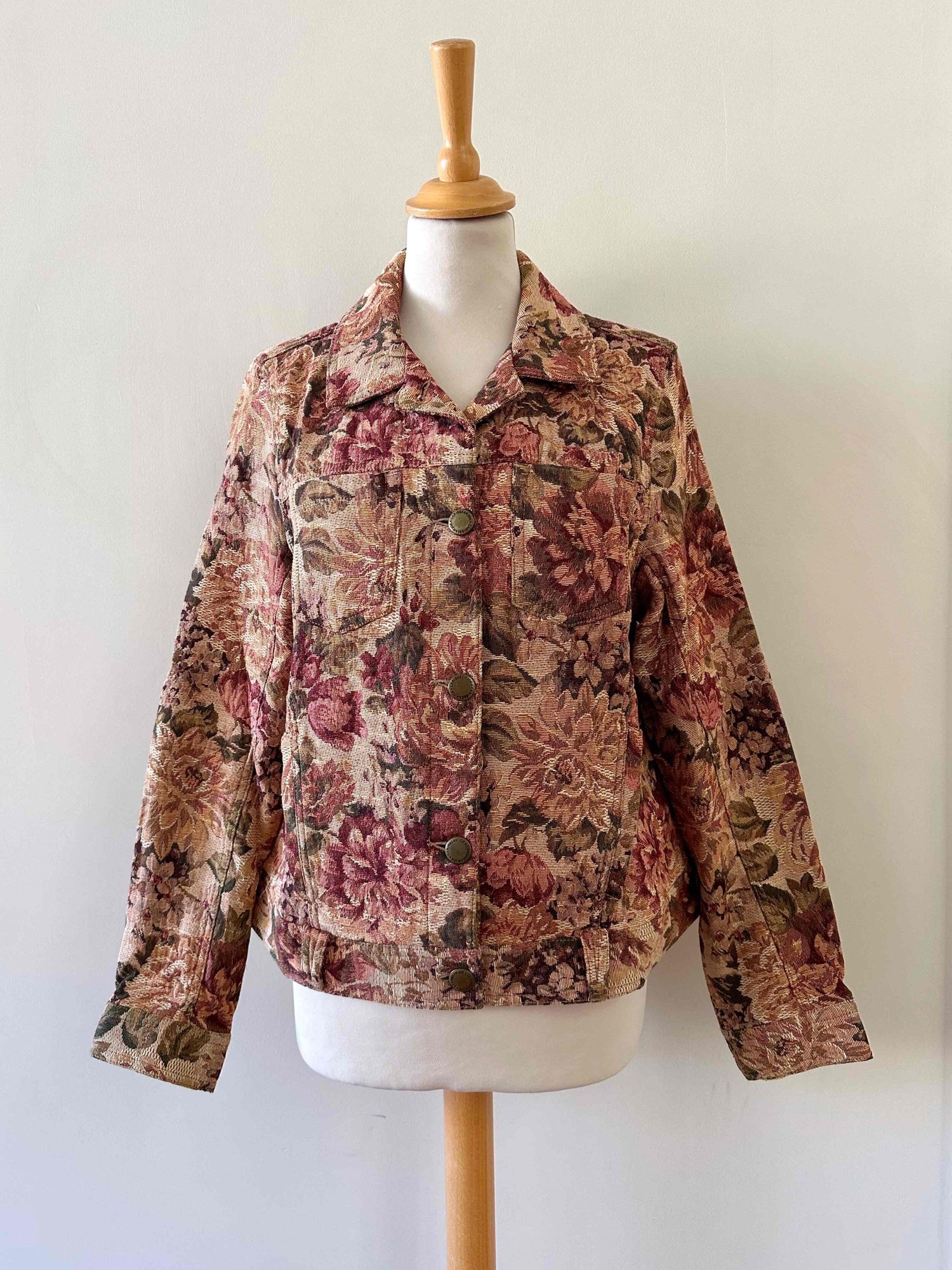 Veste à fleurs
