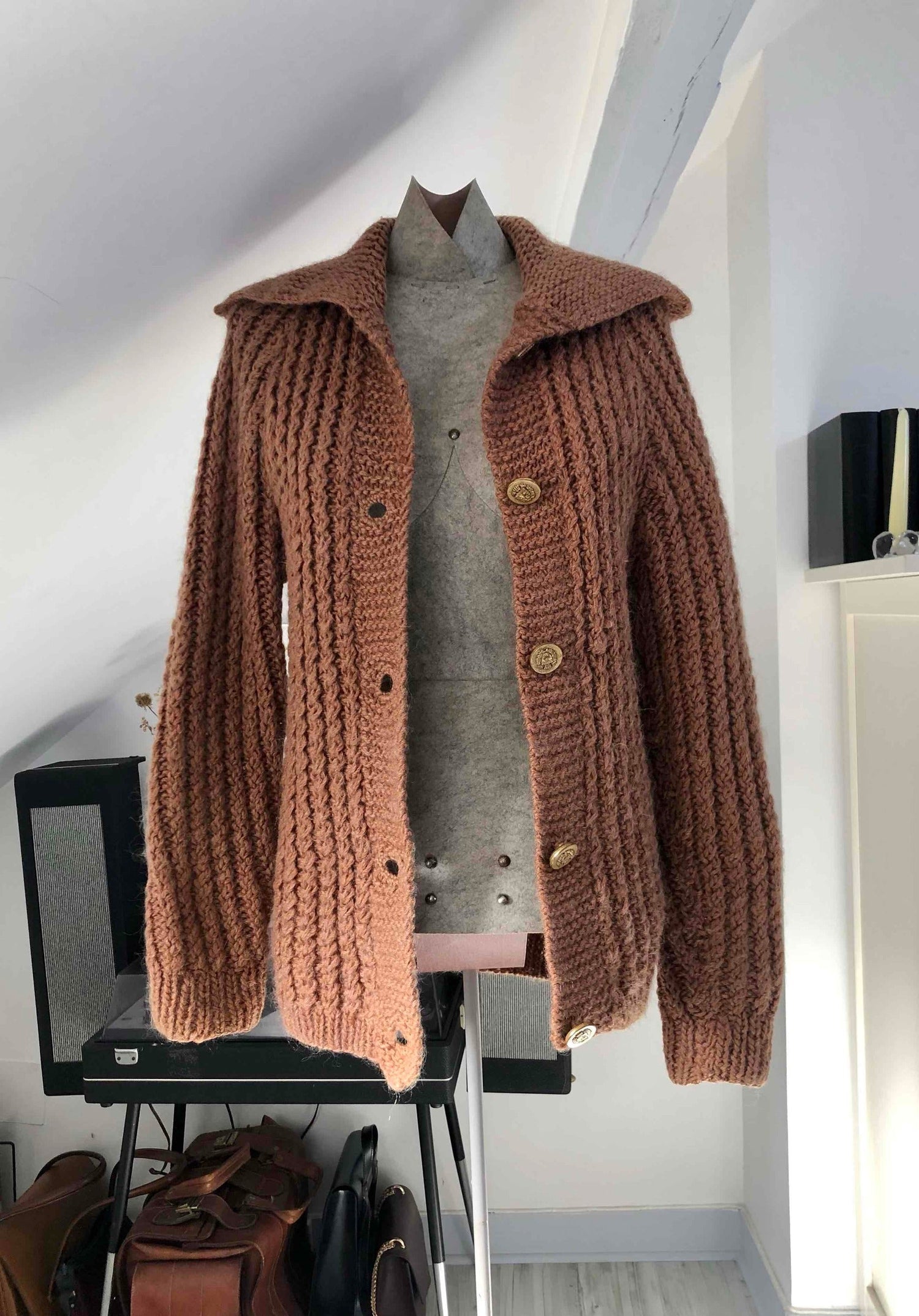 Cardigan en laine
