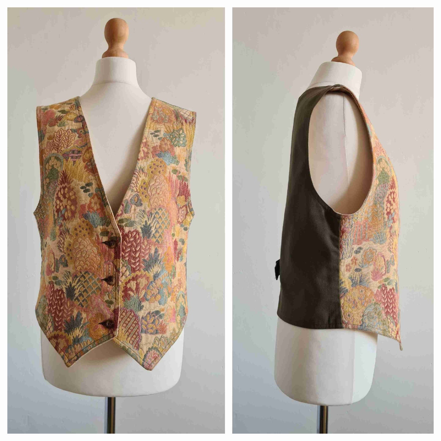 Gilet à motifs