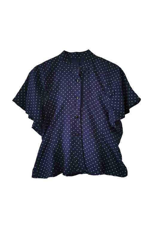 Polka dot blouse 90's