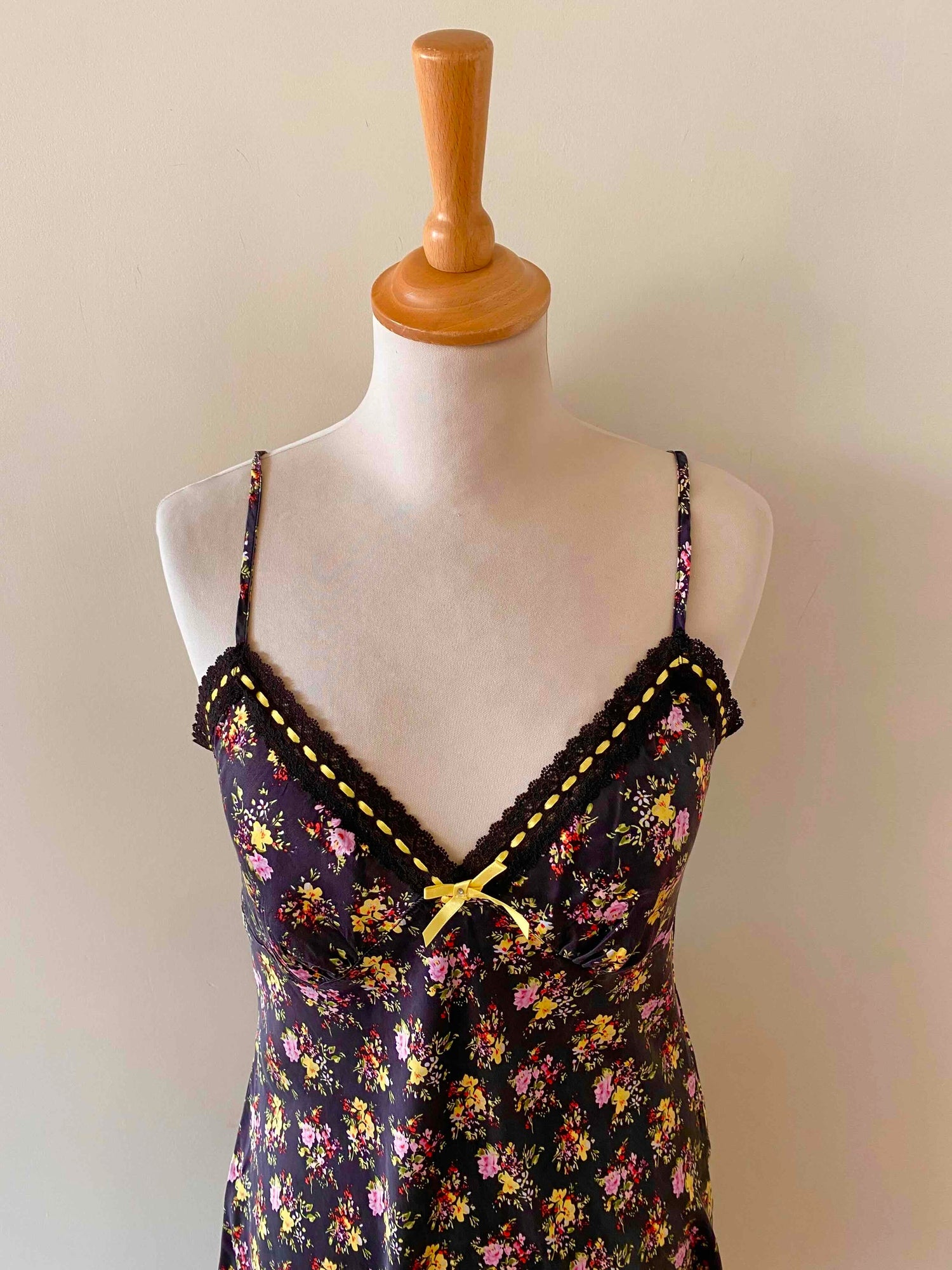 Robe nuisette en soie