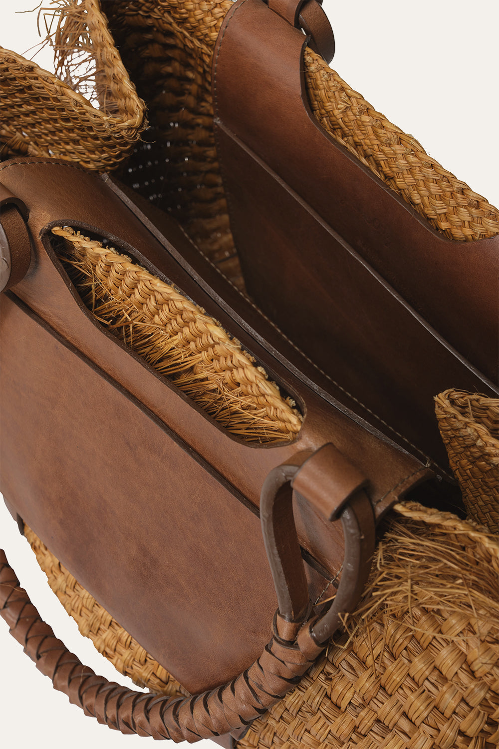 Eclipse Solar Bag in Camel - Johanna Ortiz