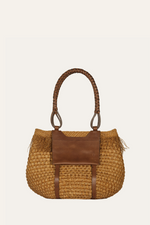 Eclipse Solar Bag in Camel - Johanna Ortiz