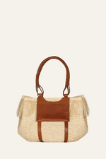 Eclipse Solar Bag in Ecru - Johanna Ortiz