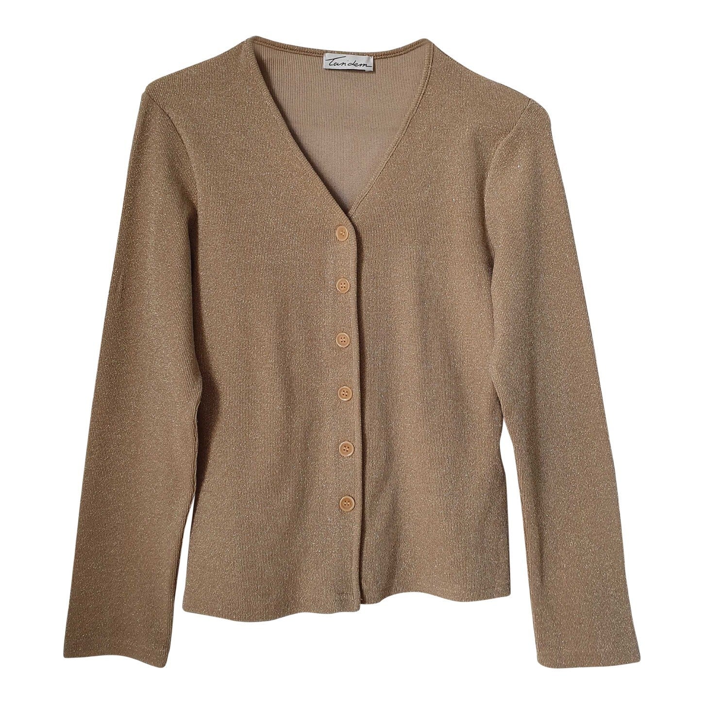 Cardigan en lurex