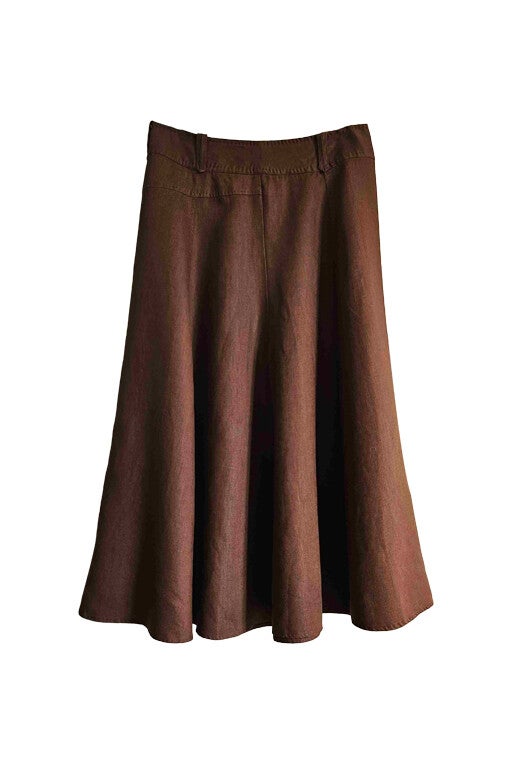 Linen skirt