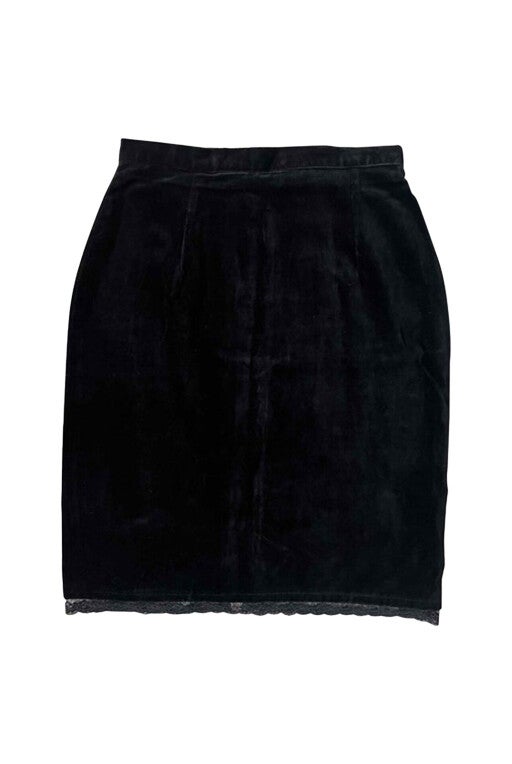 Velvet skirt