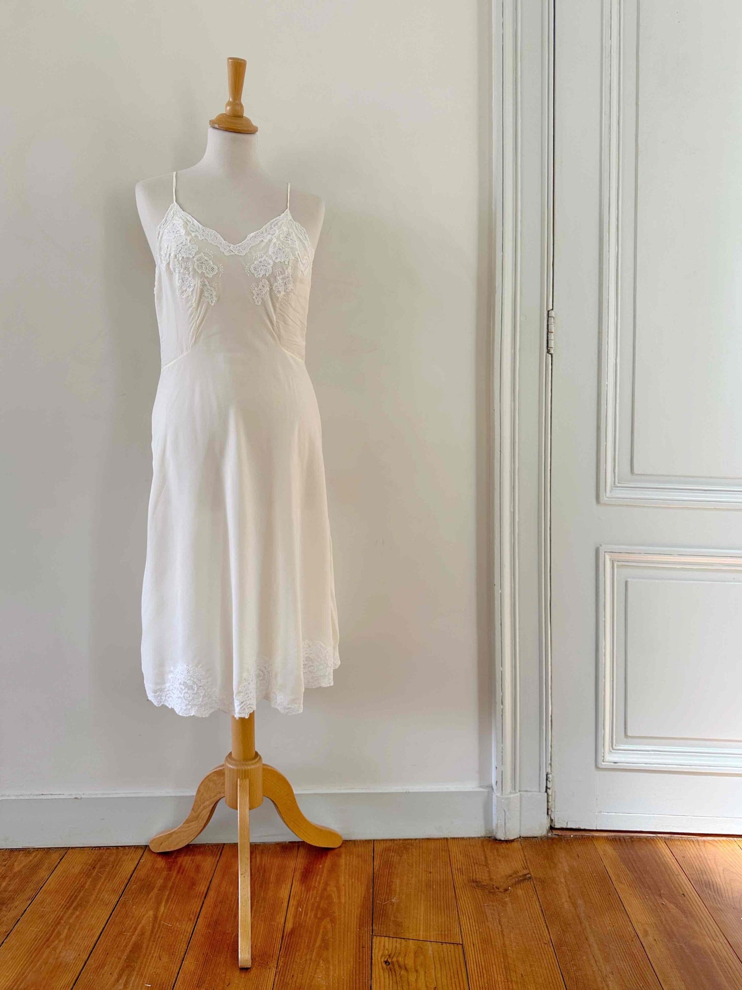 Silk nightgown