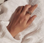 Elise Tsikis Paris Bague Marguerite Triple