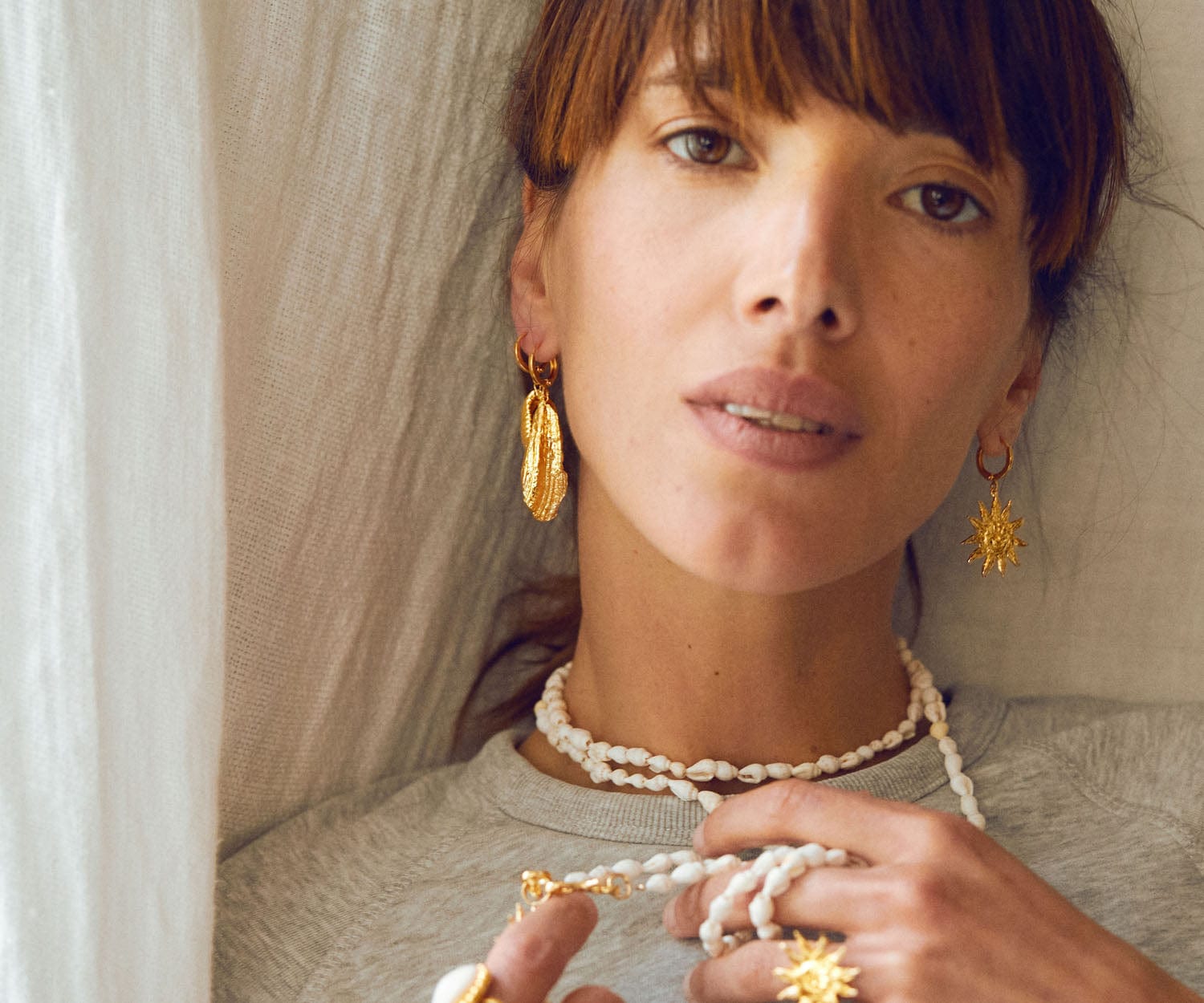 Elise Tsikis Paris Boucles d'oreille Hera