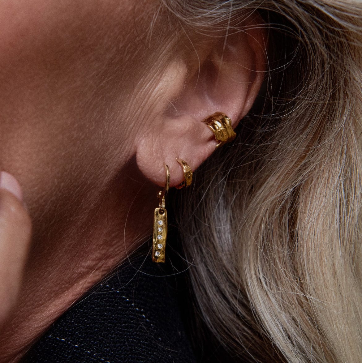 Elise Tsikis Paris Boucles d'oreilles Creo