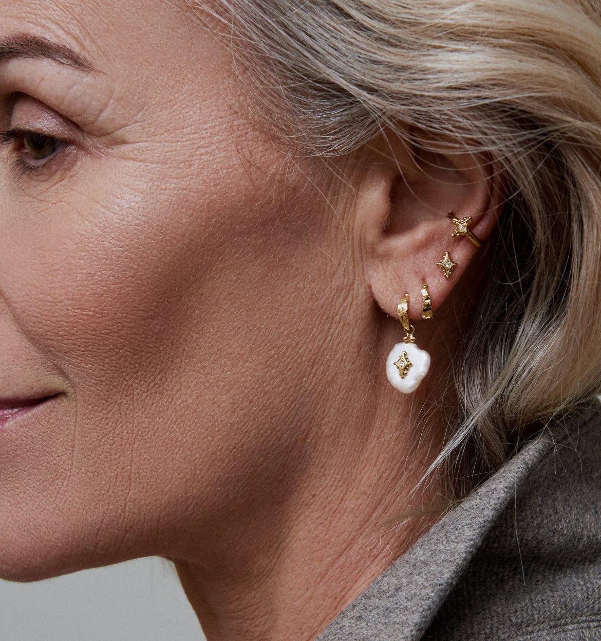 Elise Tsikis Paris Boucles d'oreilles Creo