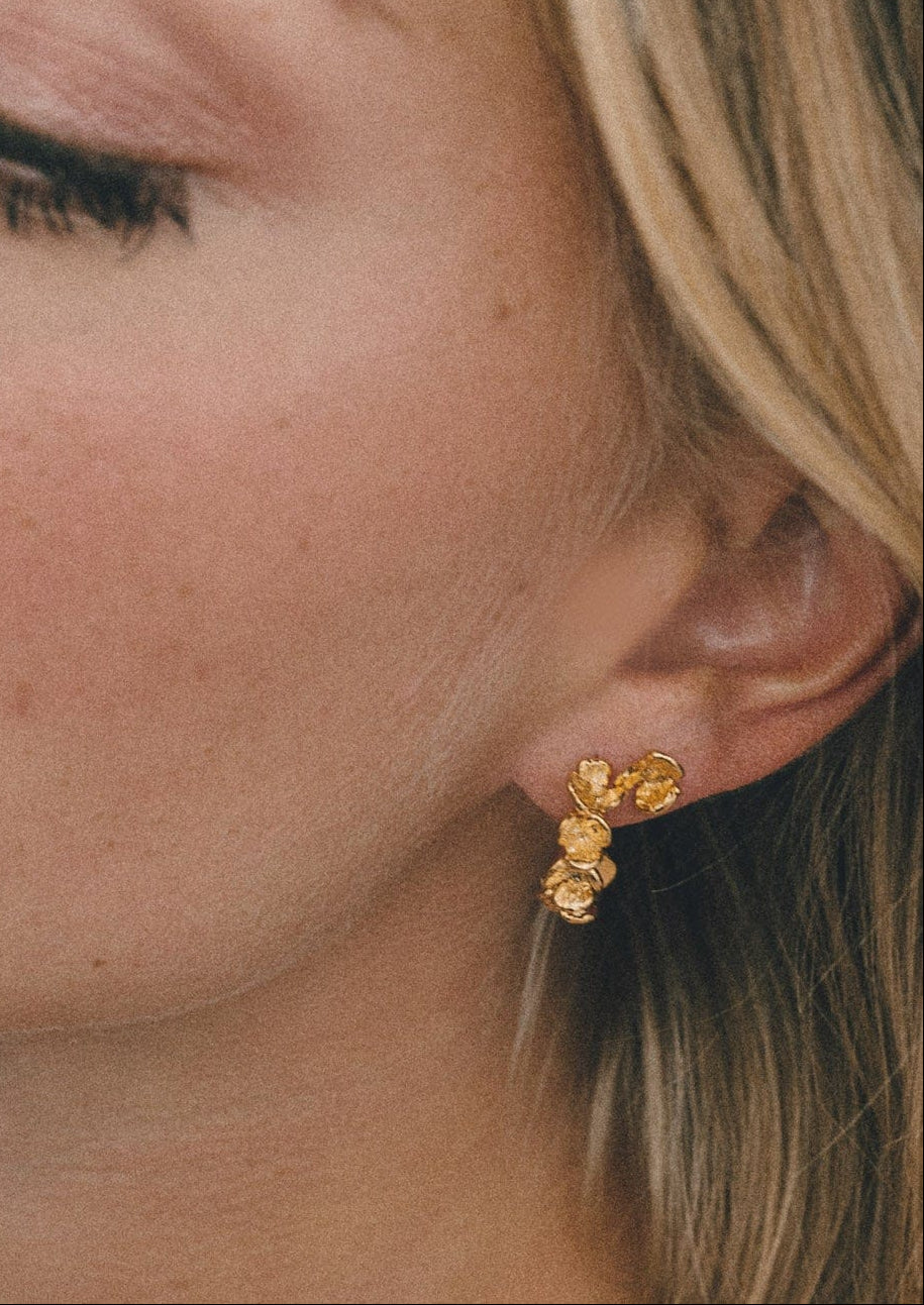 Elise Tsikis Paris Boucles d'oreilles Hyacinthe