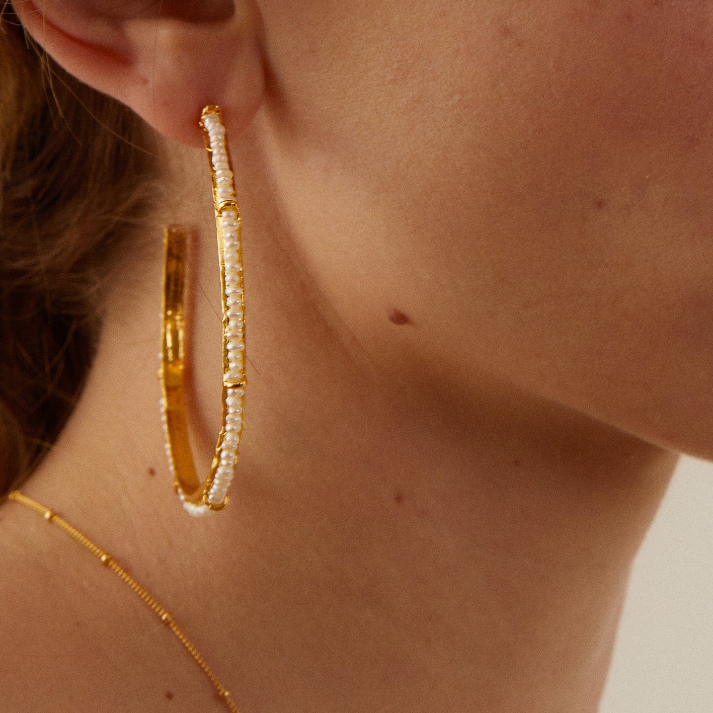 Elise Tsikis Paris Boucles d'oreilles Kimina large